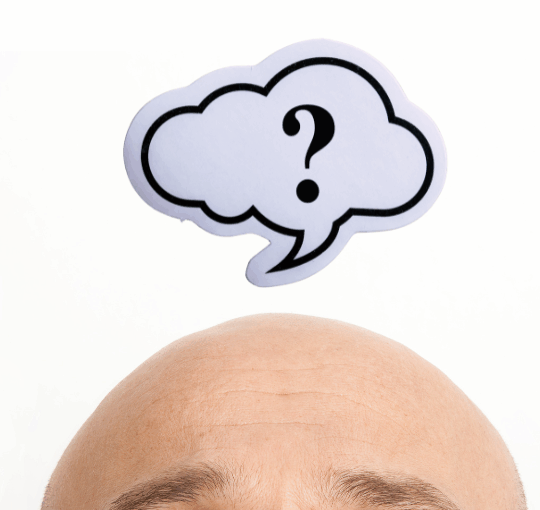 Glatze ist nicht gleich Glatze